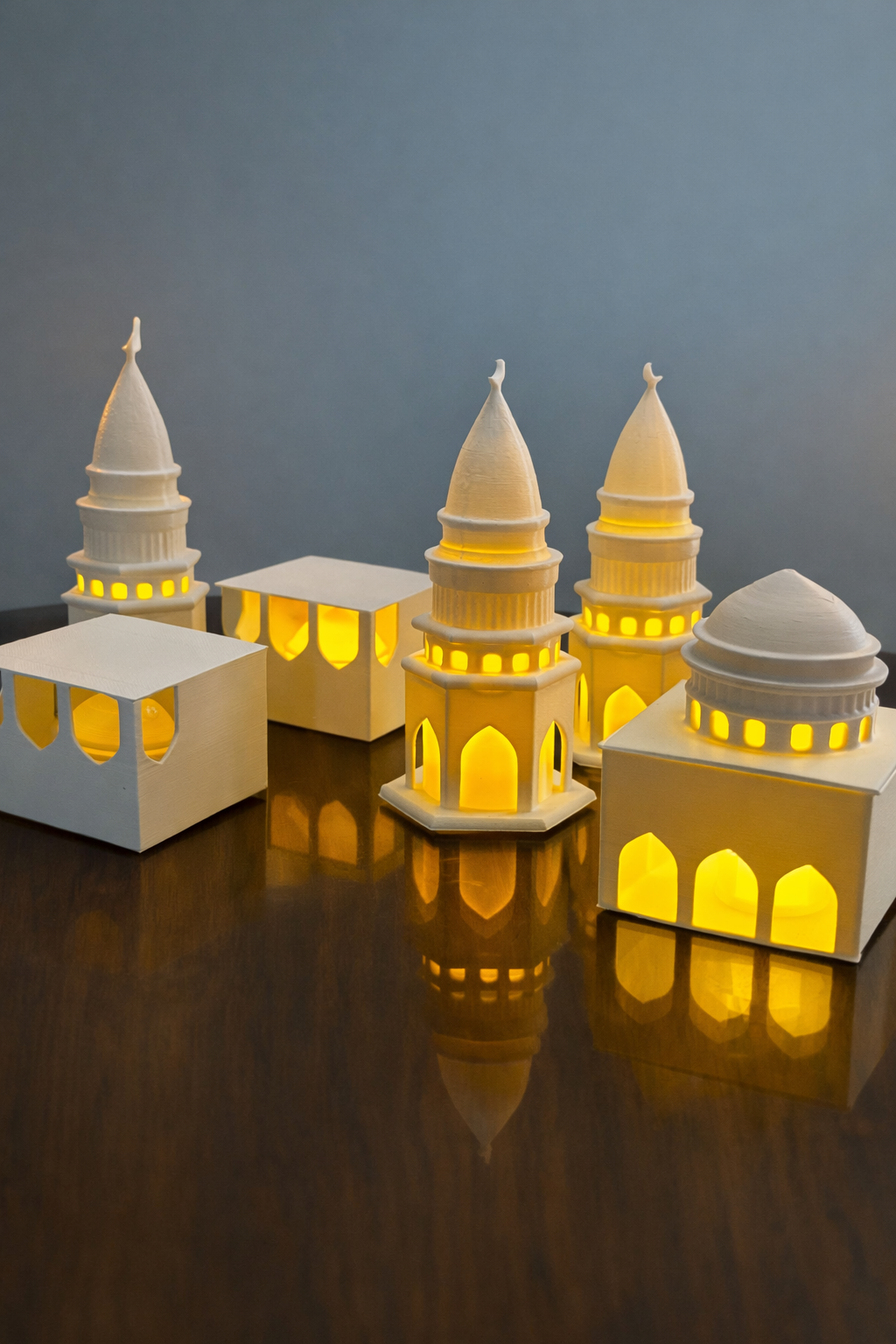 Ramadan decor LED flameless candle (6pcs)